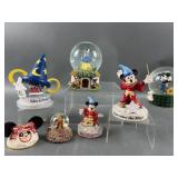 (4) Disney Snow Globes & More