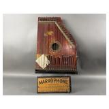 Vintage Marxophone Mandolin Zither Guitar