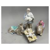 Vintage Royal Doulton Holiday Nativity Figurines