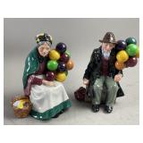 Vtg Royal Doulton Balloon Man Figurine & More