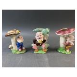 German Made Gnome Pixie Elf Planters