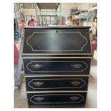 Antique Secretary Desk With Drawers
