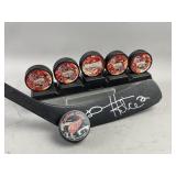 Signed Derian Hatcher Hockey Stick & More