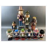 (10) Assorted Nut Crackers