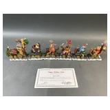 The Danbury Mint Tigger Holiday Train with COA