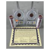 2-2025 Philadelphia Penny Roll COA & More