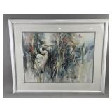 Framed Print Watercolor Painting by B. Heighton