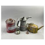 Antique Vintage Automotive Oil Cans