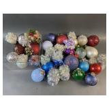 Lot of Assorted Christmas Tree Ornaments