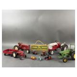 Vintage John Deere Die Cast Tractors  & More