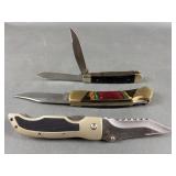 (3) Assorted Pocket Knives