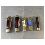 (5) Assorted Pocket Knives