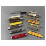 (15) Assorted Vintage Pocket Knives