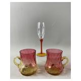 Vintage Ambertina Glass