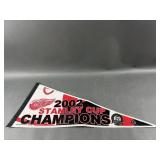 2002 Red Wings Stanley Cup Champions Pennant