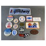 Lot of Assorted Patches & Pins, Chevy, & More