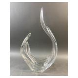 Vintage Lead Crystal Art Glass Sculpture