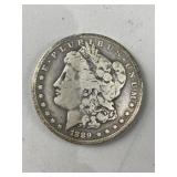 1889 United States Morgan Silver Dollar