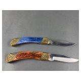 (2)   Large Pocket Knives
