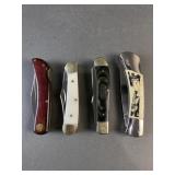 (4) Assorted Pocket Knives