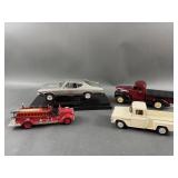 Vintage Die Cast Trucks & Car