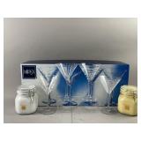 Vintage Mikasa Cheers Martini Glasses & More