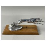Vtg Lincoln-Ford Greyhound Hood Ornament