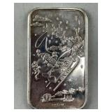 Holiday One Troy Ounce Fine Silver .999