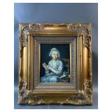 L. Mucke Gilt Wooden Framed Artwork