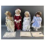 The Heritage Collection Porcelain Dolls w/ COA