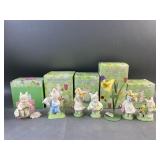 Lot of Assorted SnowBunnies Figurines