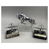 Vintage White Stallion Good Ornament & More