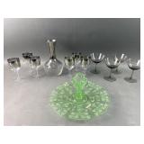 MCM Dorothy Thorpe Style Carafe & 6 Glasses