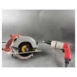 Milwaukee Tilt-Lok Circular Saw  & Screw Shooter