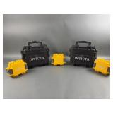 (5) Invicta Watch Storage Boxes