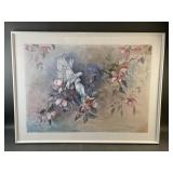 Edra Laird Framed Watercolor Painting