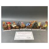 The Danbury Mint Winnie the Pooh Christmas Train