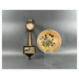 Vintage Seth Thomas Banjo Wall Clock & More