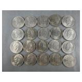 (20) 1976 Eisenhower Dollar