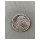 1967 Silver Canadian Dollar