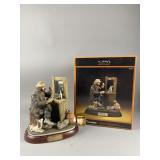 Emmett Kelly, Jr. Flambro 'Making Up' Figurine