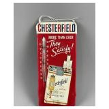 Vtg Chesterfield King Cigarettes Tin Advertising