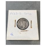 1923 - S Mercury Dime