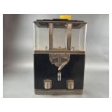 Vintage Double 1ï¿½ Peanut or Candy Dispenser w/ Key