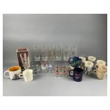 VTG 'Cameo Indian Warrior' Glasses & More