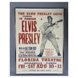 Elvis Presley Live Show Poster Repro Print