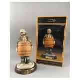 Emmett Kelly Jr. Flambro 'Over a Barrel' Figurine