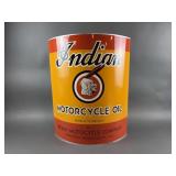 Indian Motorcycle Oil Porcelain Sign