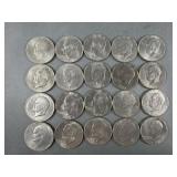 (20) 1972-78 Eisenhower Dollar