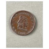 1864 Civil War Token 'Our Army'